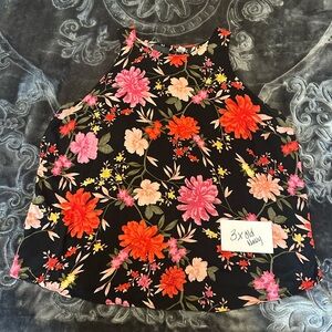 Old Navy Floral Print Sleeveless Top